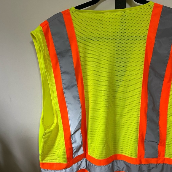 Pyramex Hi Viz Safety Vest Sz Med - Picture 6 of 9